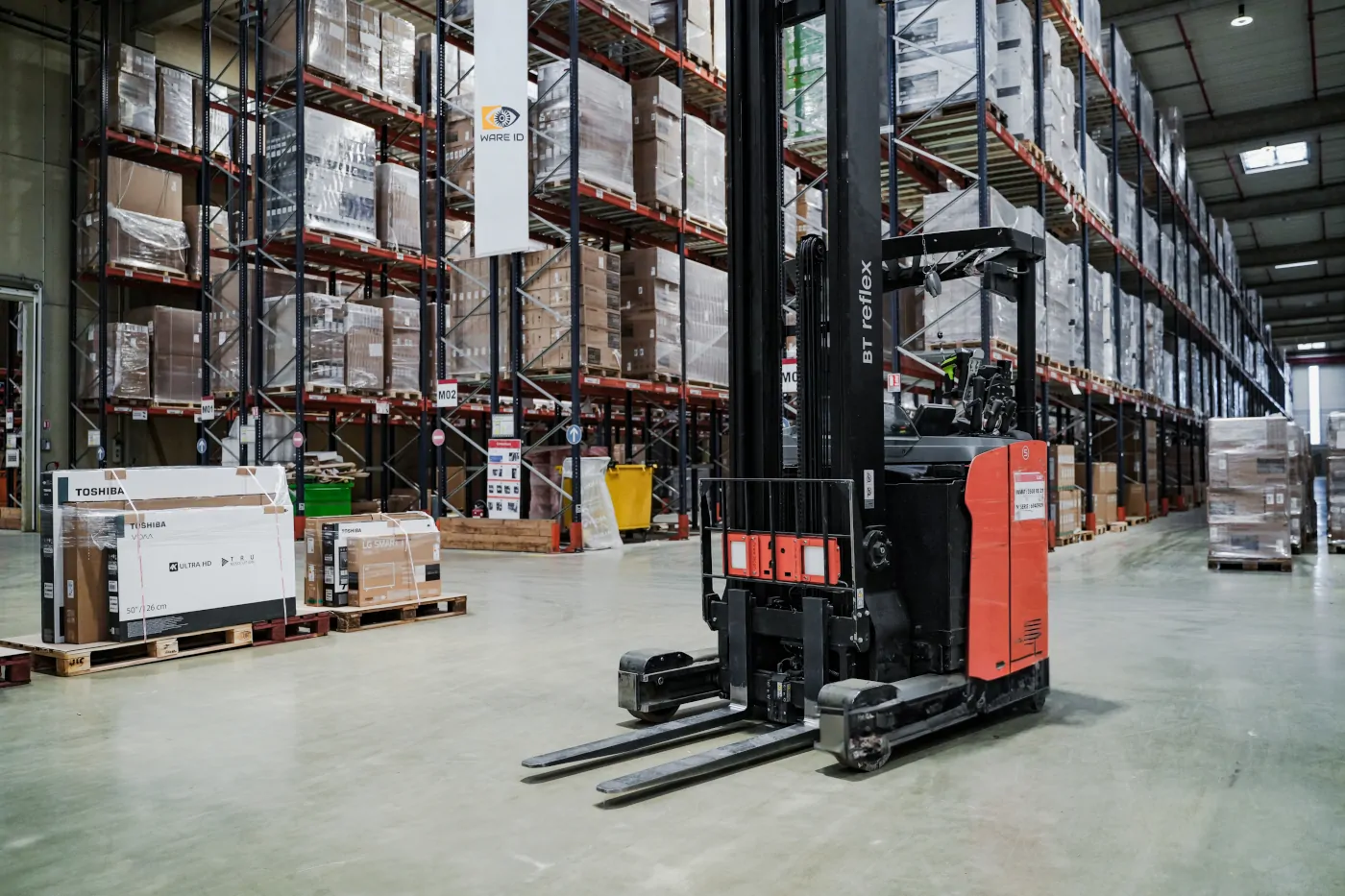 Solution lecture embarquée entrepot