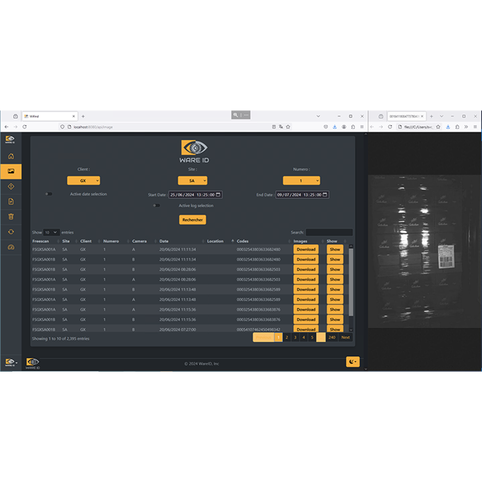 Outil d'analyse de données